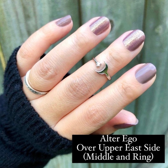 *Retired* Color Street: Alter Ego | Pink Shimmer Overlay Bronze Gold Layer - Picture 7 of 15